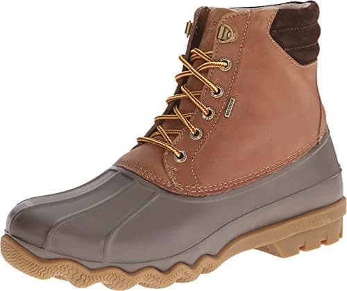 Sperry Avenue Duck Boot Waterproof Leather Ankle Boot 8 | Waterproof & Traction thumbnail 1