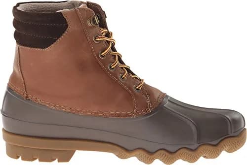 Sperry Avenue Duck Boot Waterproof Leather Ankle Boot 8 | Waterproof & Traction thumbnail 3