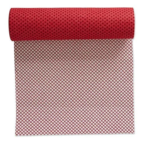 DII Fridge & Shelf Liner Collection Non-Adhesive 12x20 in Tango Red Dots | Washable & Cut to Fit thumbnail 2