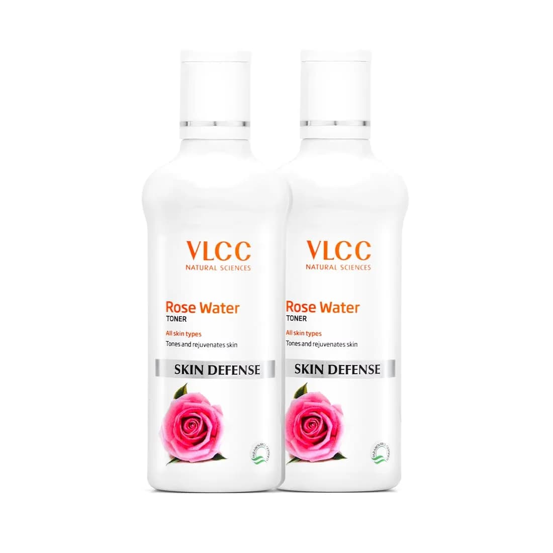 VLCC Natural Sciences Skin Defense Rose Water Toner 200ml (6.76 Fl Oz) | Tones and Balances Skin - main product image
