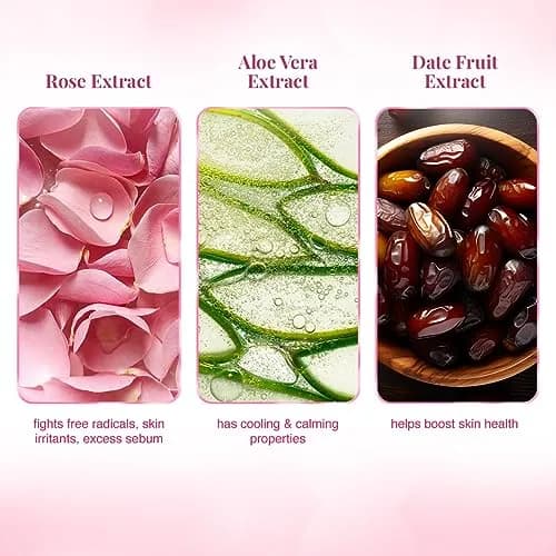 VLCC Natural Sciences Skin Defense Rose Water Toner 200ml (6.76 Fl Oz) | Tones and Balances Skin thumbnail 6
