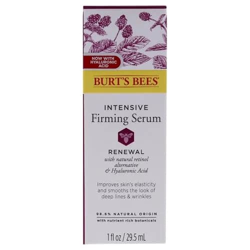 Burt's Bees Renewal Intensive Firming Serum with Bakuchiol 1 oz | Natural Retinol Alternative thumbnail 5