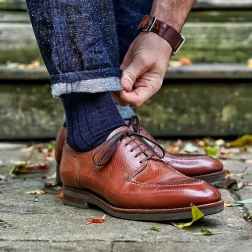 BoardroomSocks Merino Wool Mid-Calf Dress Socks for Men, Ribbed Style, 8-12 | Classic Comfort & Style thumbnail 3