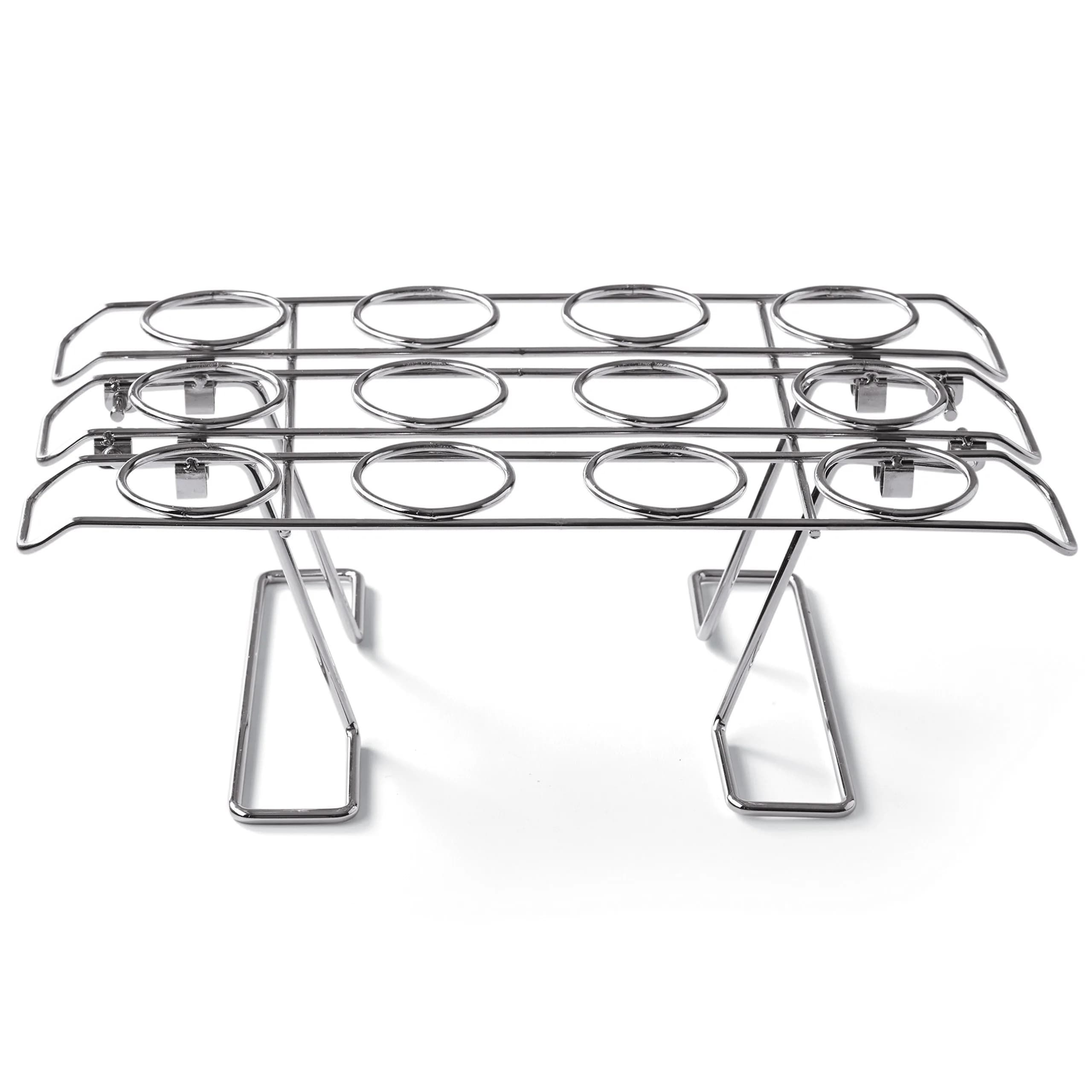 Wilton Cupcake Cones Baking Rack, 12-Cavity Ice Cream Cone Cupcakes Holder | Oven-Safe Steel Stand for Cupcake Cones