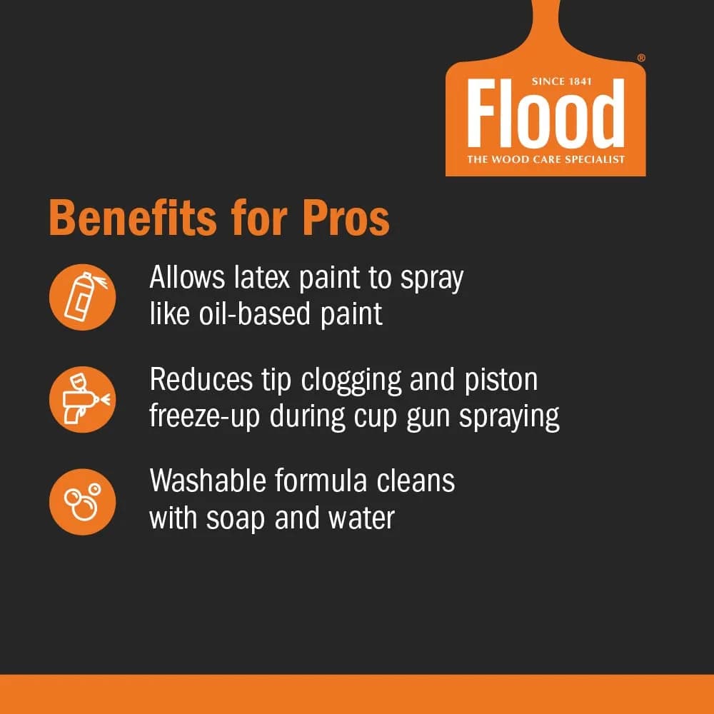 Flood Penetrol Oil-Based Paint Additive & Conditioner 946ml (32 Fl Oz) | Improves Flow & Adhesion for Enamels - view 4