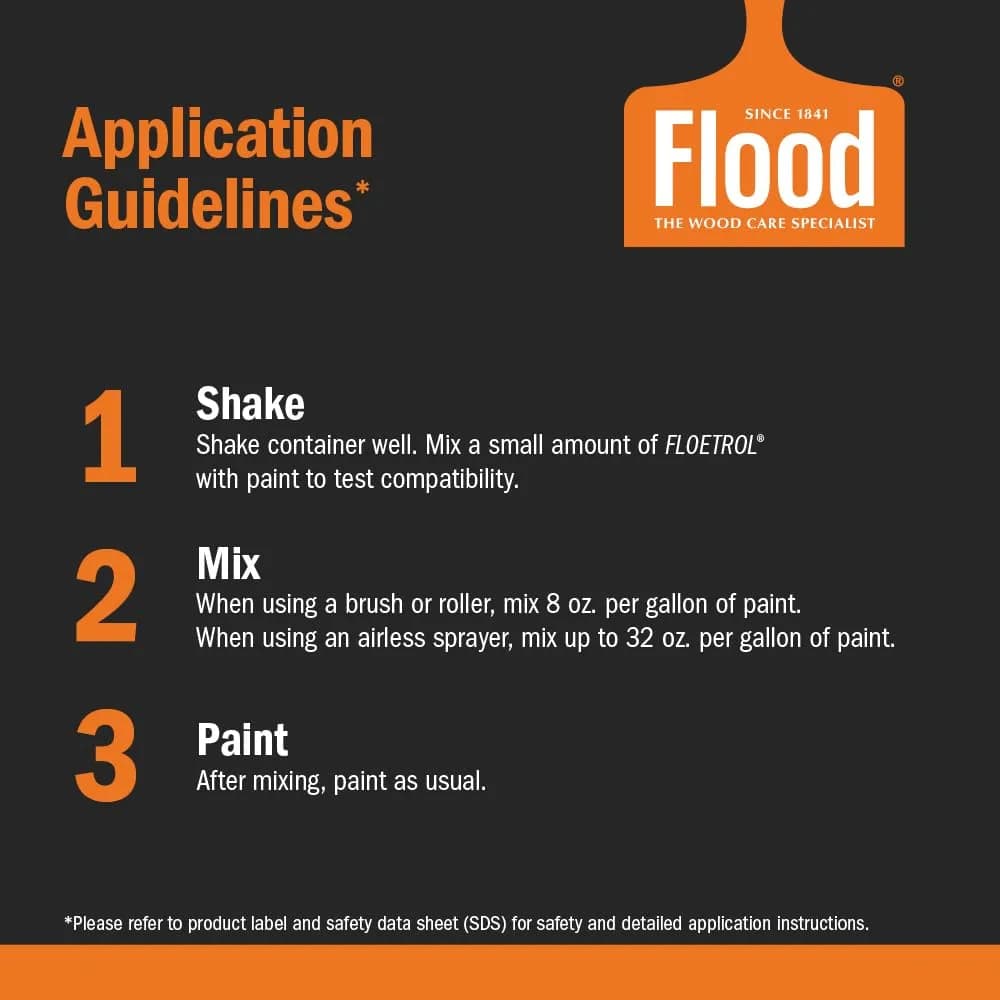 Flood Penetrol Oil-Based Paint Additive & Conditioner 946ml (32 Fl Oz) | Improves Flow & Adhesion for Enamels - view 6
