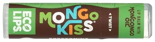 Eco Lips Organic Mongo Kiss Peppermint Lip Balm 0.25 Oz | USDA Certified Organic, Natural & Gluten-Free thumbnail 1