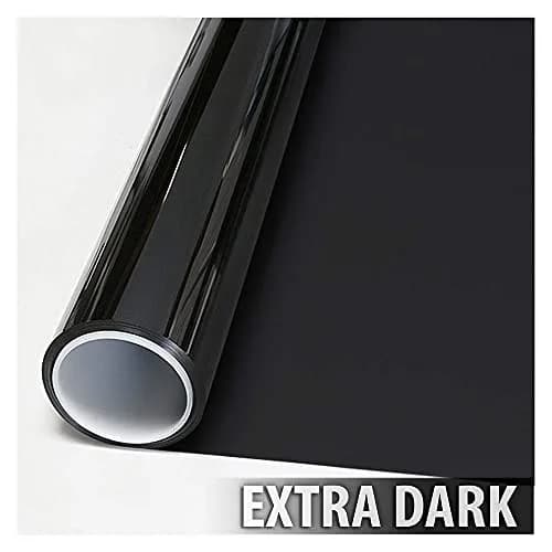 Buydecorativefilm Window Film Daytime Privacy and Sun Control Natural Black 5 | Extra Dark Black Tint with UV Block (48in X 12ft) thumbnail 8