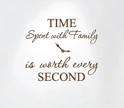Innovative Stencils Family Quote Wall Decal 20" x 17" | Elegant Vinyl Sticker for Home thumbnail 1