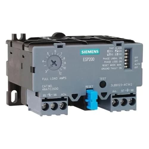 Siemens Solid State Overload Relay ESP200 10-40A | Adjustable Trip Class 5/10/20/30 | 3-Phase thumbnail 1