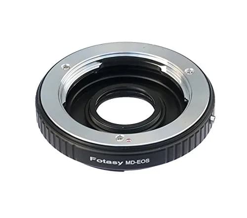 Fotasy Minolta MD Lens to Canon EF Adapter | Infinity Focus, Manual Exposure, Glass Element thumbnail 1