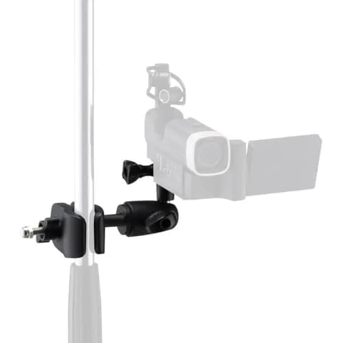 Zoom MSM-1 Mic Stand Mount | Round Clamp for Q2n-4K, Q2n, Q4n, Q8 | Black thumbnail 2