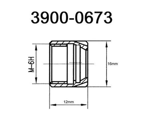 HHIP Mini Collet Chuck Nut M13 x 0.75 | Hardened Steel for Power Tools thumbnail 1