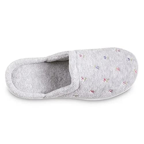 isotoner Women's Indoor/Outdoor Slip-on Secret Sole Clog Slippers 9.5-10 | Memory Foam Comfort & Heal Support thumbnail 5