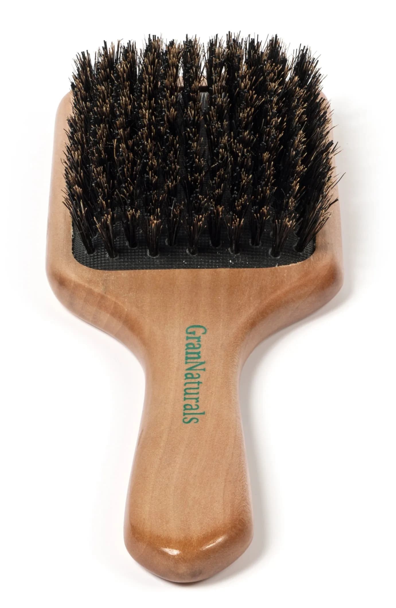 GranNaturals Boar Bristle Paddle Hair Brush | Natural Wooden Large Flat Square for Fine, Thin, Straight Hair - main product image