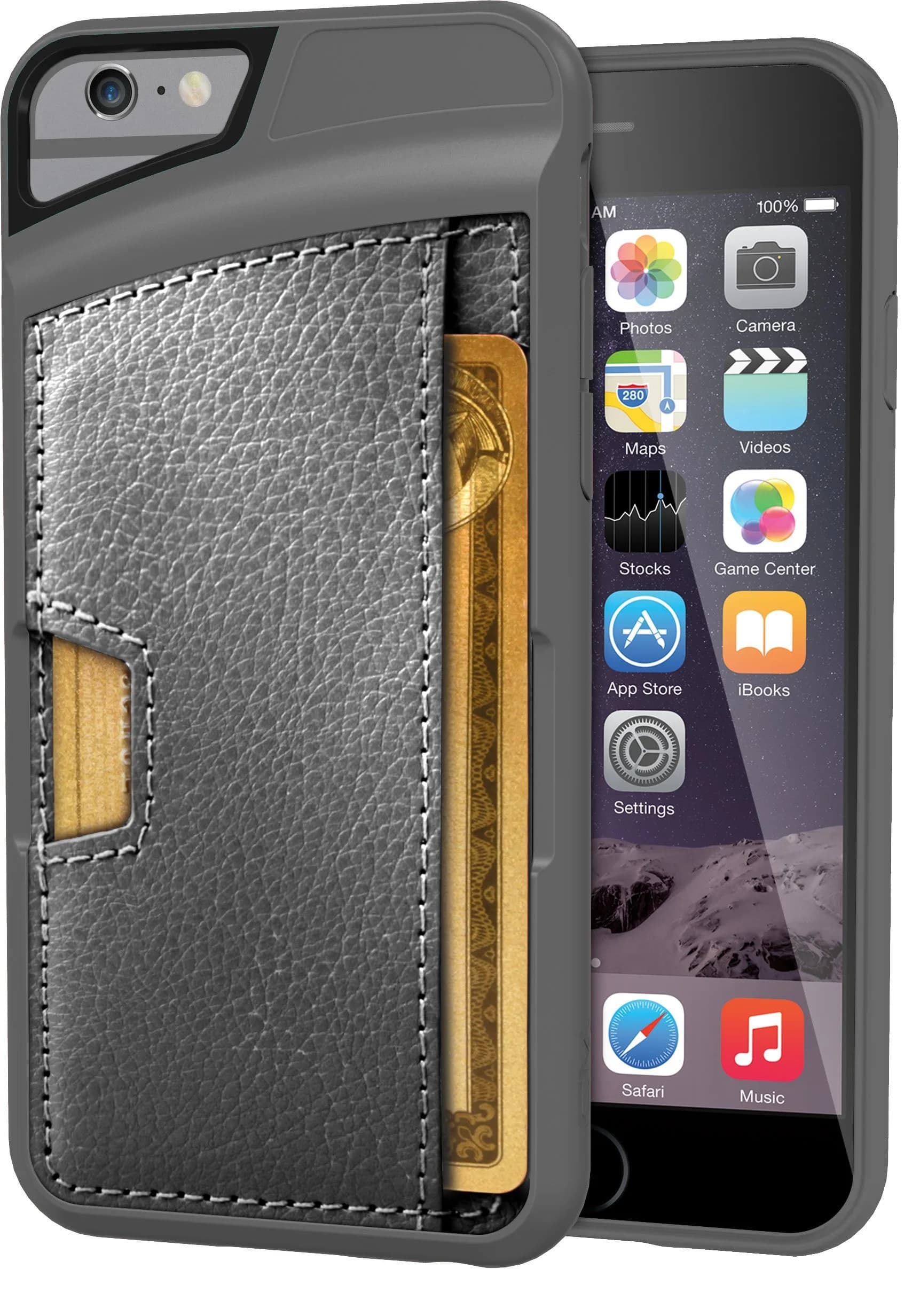Smartish Wallet Slayer Vol. 2 iPhone 6/6s Wallet Case | Slim Protective Credit Card Holder