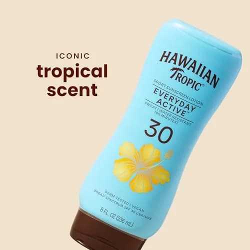Hawaiian Tropic Island Sport Sunscreen Lotion SPF 30, 237ml (8 Fl Oz) | Broad Spectrum UVA/UVB Protection thumbnail 6