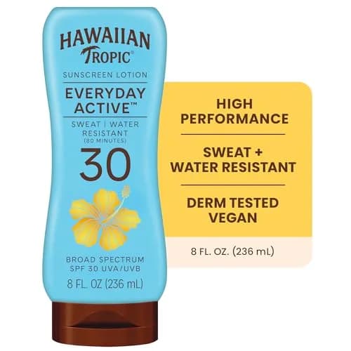 Hawaiian Tropic Island Sport Sunscreen Lotion SPF 30, 237ml (8 Fl Oz) | Broad Spectrum UVA/UVB Protection thumbnail 3