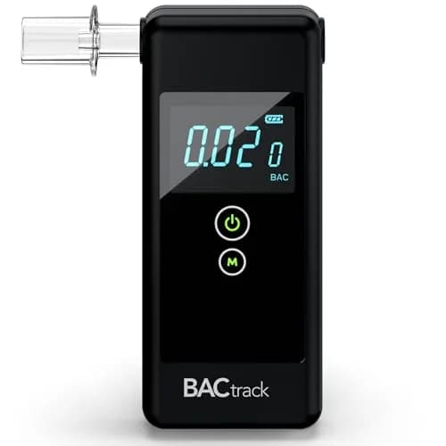 BACtrack Trace Breathalyzer | Police-Grade DOT & NHTSA Compliant | 0.19 lbs (84 g) | Includes 6 Mouthpieces - main product image