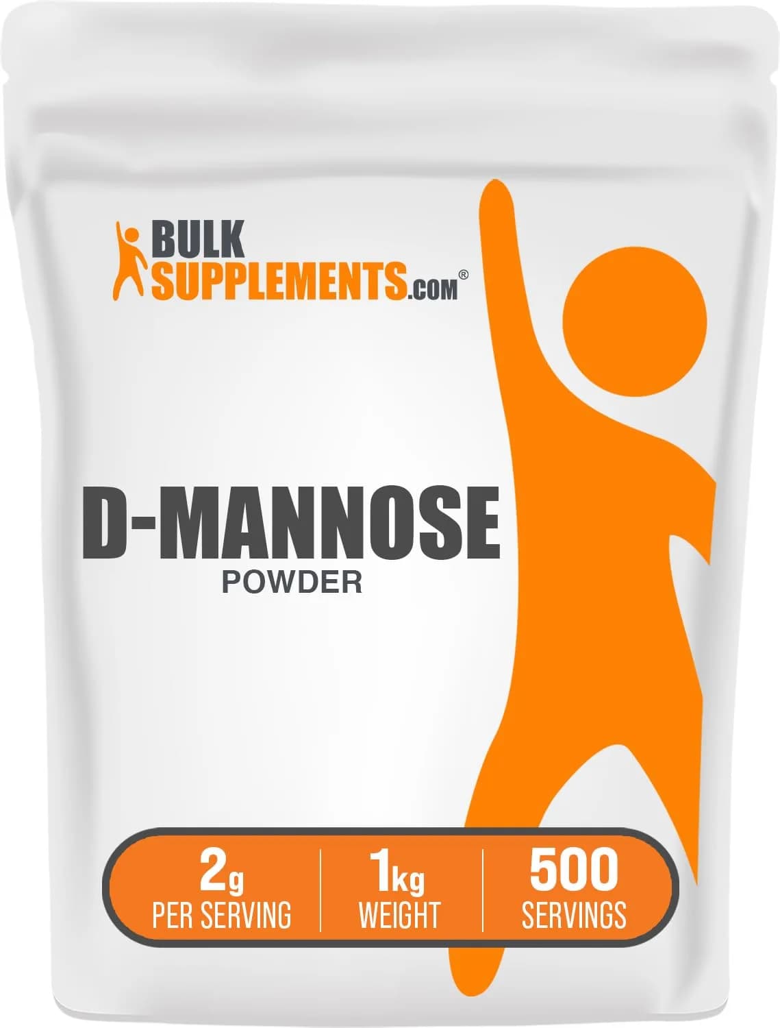 BulkSupplements D-Mannose Powder 2.2 lb (Pack of 5) | Supports Urinary Tract Health - main product image