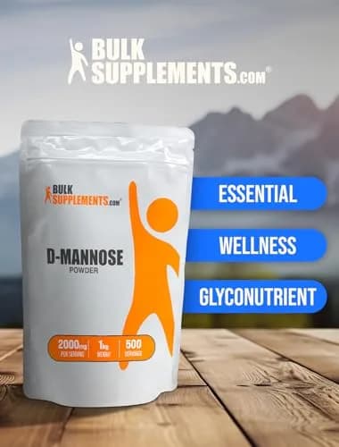 BulkSupplements D-Mannose Powder 1kg (2.2 lb) | Urinary Tract Support thumbnail 5