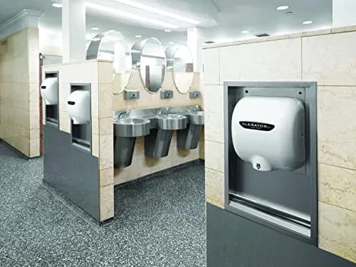 Excel Dryer XL-WV-ECO Hand Dryer XLERATOR XL-W-ECO Surface-Mounted, White Epoxy, 208-277V | Energy-Efficient, No Heat Drying thumbnail 6
