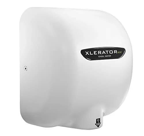 Excel Dryer XL-WV-ECO Hand Dryer XLERATOR XL-W-ECO Surface-Mounted, White Epoxy, 208-277V | Energy-Efficient, No Heat Drying thumbnail 3