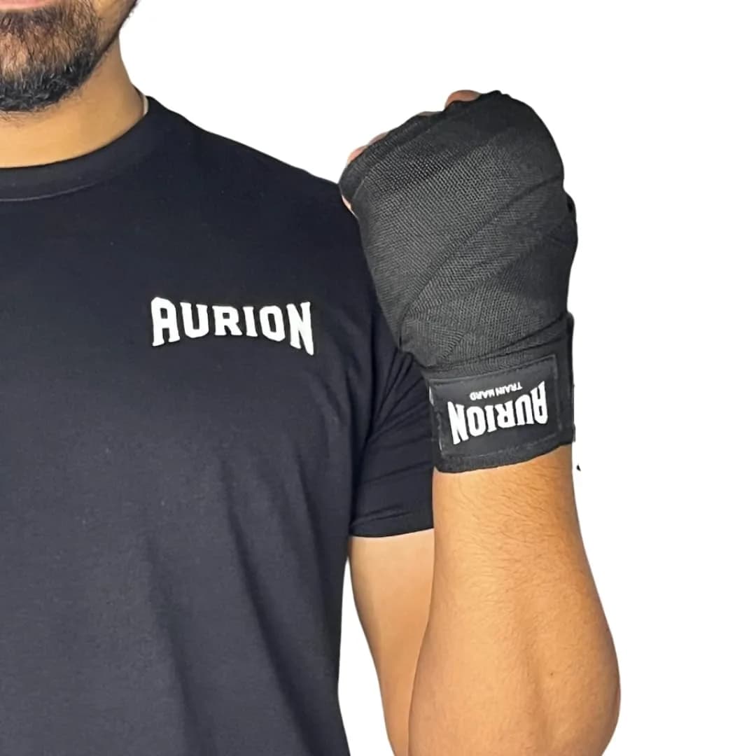 AURION Boxing Hand Wraps 274 cm (108 inches) | Protects Knuckles, Wrists, and Bones - view 2