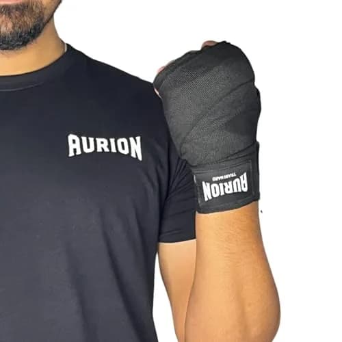 AURION Boxing Hand Wraps 274 cm (108 inches) | Protects Knuckles, Wrists, and Bones thumbnail 2
