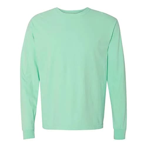 Comfort Colors Men's Long-Sleeve T-Shirt,Island Reef S | Garment-Dyed Cotton, Comfort Fit thumbnail 1