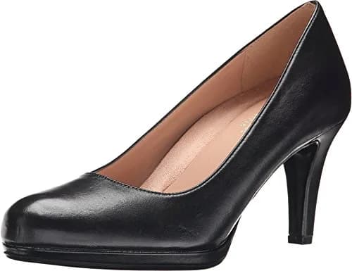 Naturalizer Women's Michelle Pump Black Leather 10 M | Classic all-day heel with contour+ comfort thumbnail 1