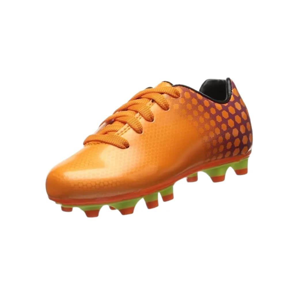 Vizari Youth Soccer Cleats for Boys Girls | Firm Ground Athletic Outdoor Football Shoes for Toddlers, Little/Big Kid - Blue/Black