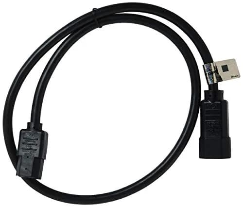 TRIPP LITE Heavy Duty Power Extension Cord 3 ft. (0.91 m) 15A 14AWG C14 to C13 Black | UL Listed & RoHS Compliant thumbnail 2