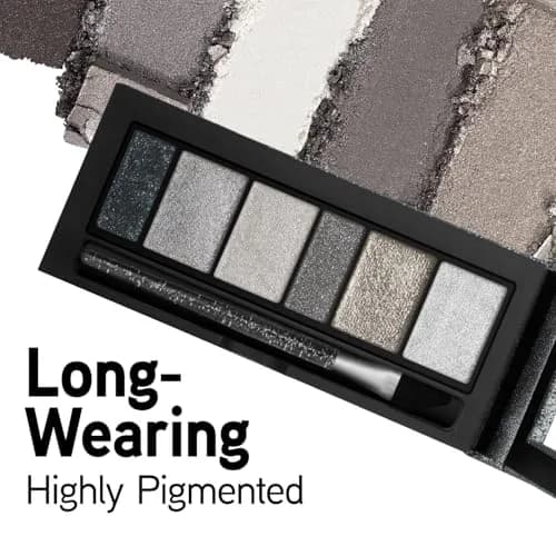 Physicians Formula Shimmer Strips Custom Eye Enhancing Eyeshadow Palette Smoky Eyes | Hypoallergenic, Blendable, 6 Shimmery Shades thumbnail 6
