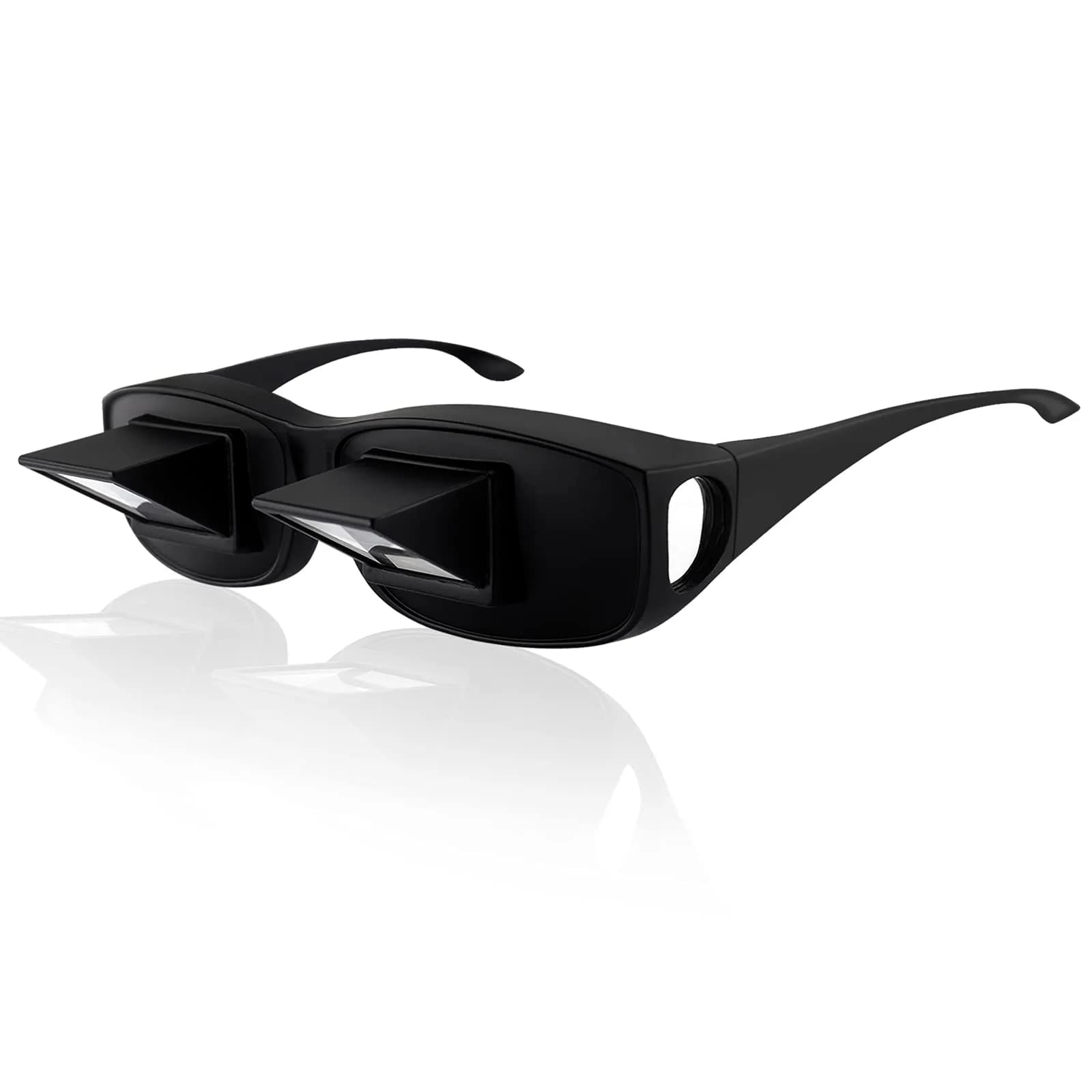 okcsc Horizontal Lazy Glasses Lying Down Bed Reading Watching HD Prism Glasses 158mm (6.22 in) — Large