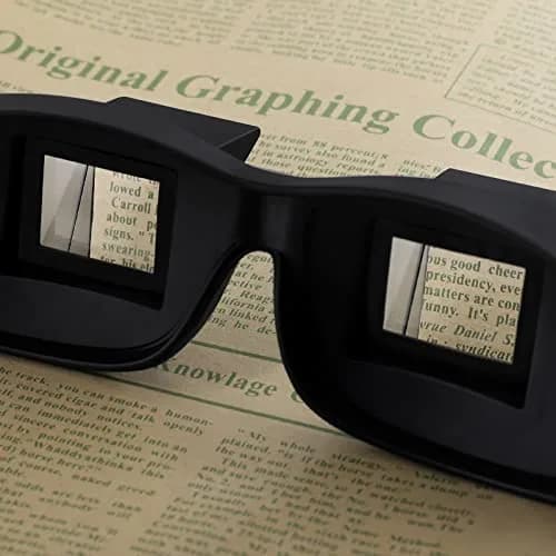 okcsc Horizontal Lazy Glasses Lying Down Bed Reading Watching HD Prism Glasses 158mm (6.22 in) thumbnail 5