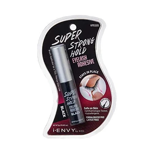 iENVY Super Strong Hold Eyelash Adhesive Black 5ml (0.17 Fl Oz) | Waterproof & Sweatproof for 48-Hour Hold thumbnail 1