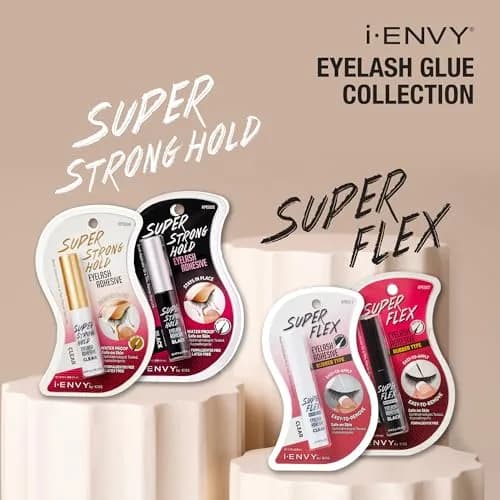 iENVY Super Strong Hold Eyelash Adhesive Black 5ml (0.17 Fl Oz) | Waterproof & Sweatproof for 48-Hour Hold thumbnail 3