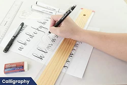 Pacific Arc Ames Lettering Guide for Drawing & Architecture | 15.24cm x 2.54cm x 0.5cm thumbnail 5