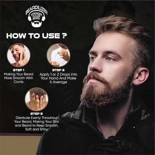 Beardilizer Dirty South Bacon Beard Oil 4 Oz | Natural Growth & Moisturizing Oil for Men thumbnail 4
