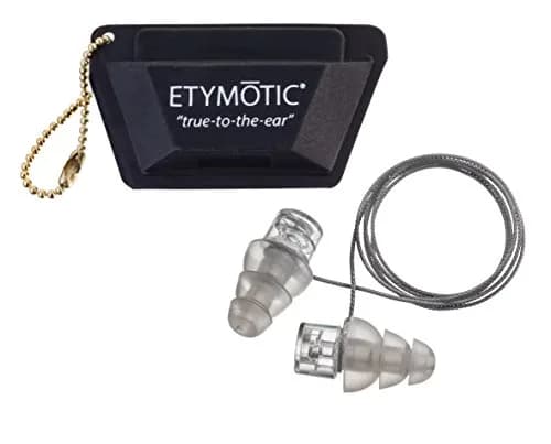 Etymotic Research ER20XS High-Fidelity Earplugs Large Fit Clear Stem | 20dB Noise Reduction thumbnail 2