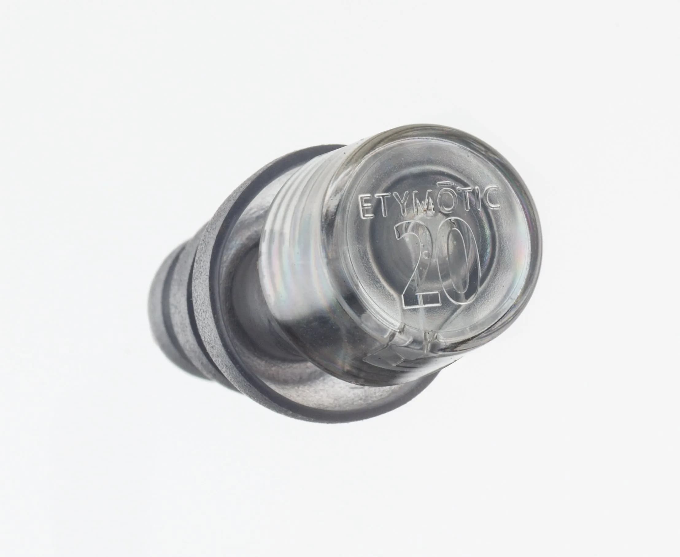 Etymotic Research ER20XS High-Fidelity Earplugs Large Fit Clear Stem | 20dB Noise Reduction - view 3