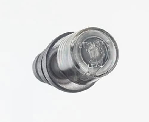 Etymotic Research ER20XS High-Fidelity Earplugs Large Fit Clear Stem | 20dB Noise Reduction thumbnail 3