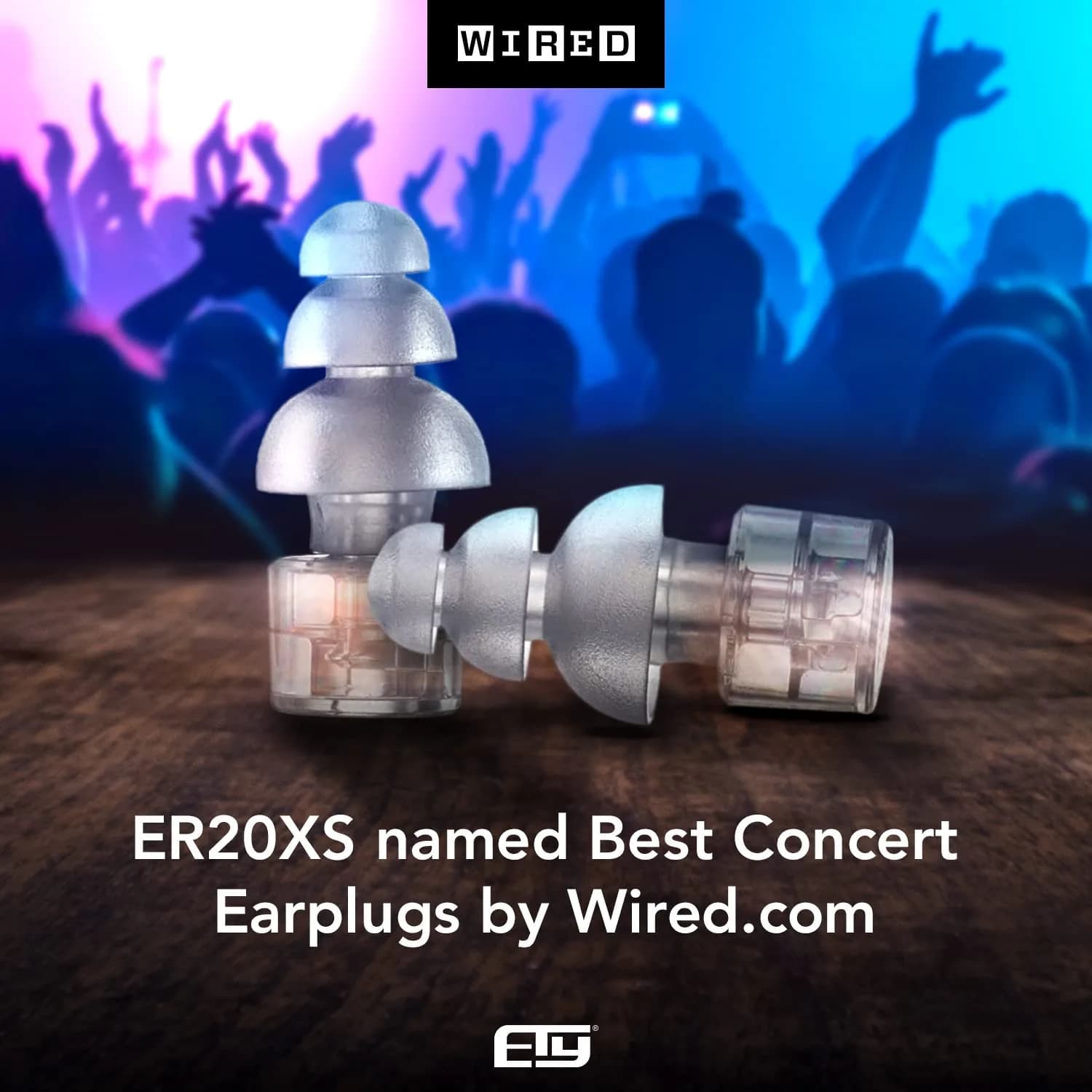 Etymotic Research ER20XS High-Fidelity Earplugs Large Fit Clear Stem | 20dB Noise Reduction - view 4