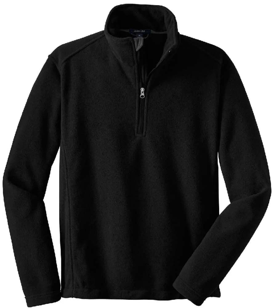 Joe's USA Mens Fleece Pullover S-6XL | Soft, Cozy & Warm for Everyday Use — Black / Small