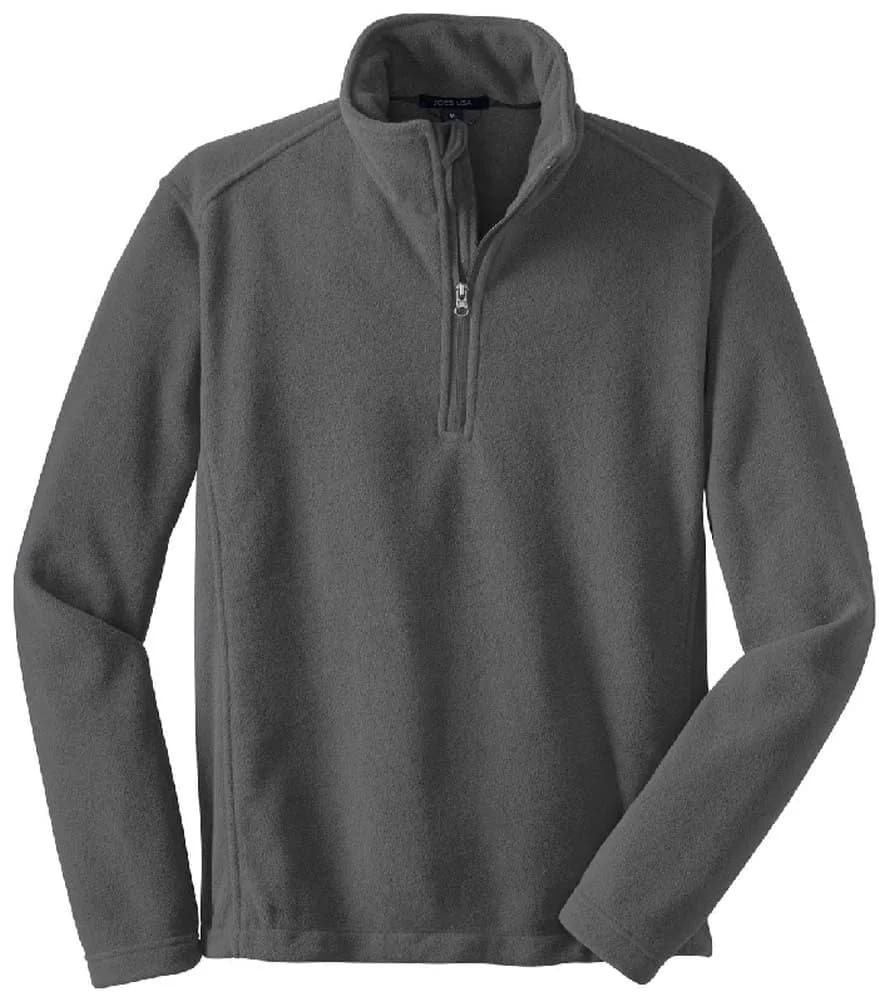 Joe's USA Mens Soft and Cozy Fleece 1/4-Zip Pullover XL | Warm, Comfortable & USA Imported