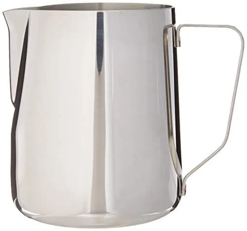 Rhinowares Professional Milk Pitcher 32oz | Thick Food Grade Stainless Steel for Baristas thumbnail 1