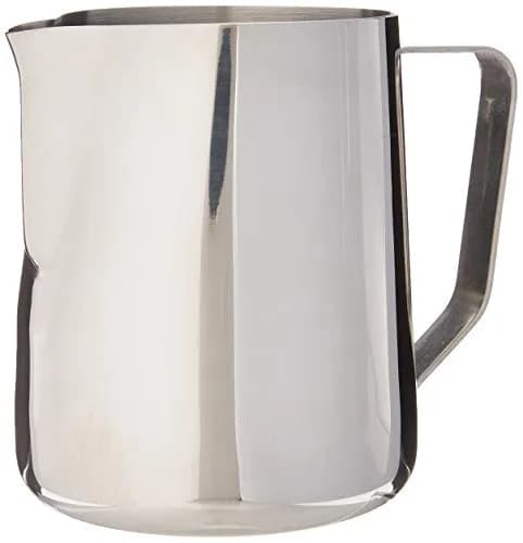 Rhinowares Professional Milk Pitcher 32oz | Thick Food Grade Stainless Steel for Baristas thumbnail 2