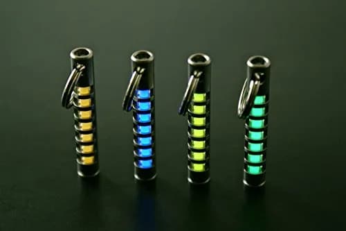 TEC Accessories Isotope S323 Stainless Steel Lantern Housing | Compact Glow Keychain in Silver thumbnail 3