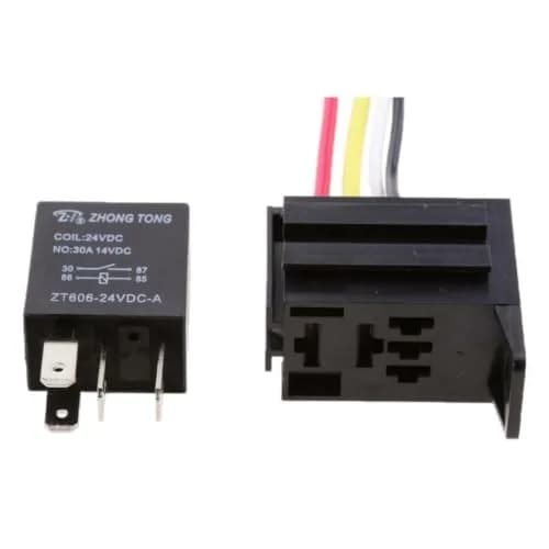 ESUPPORT Car Heavy Duty Relay Switch 12V 30A SPST 4Pin | Impactful, Durable & Impact Molded Socket thumbnail 6